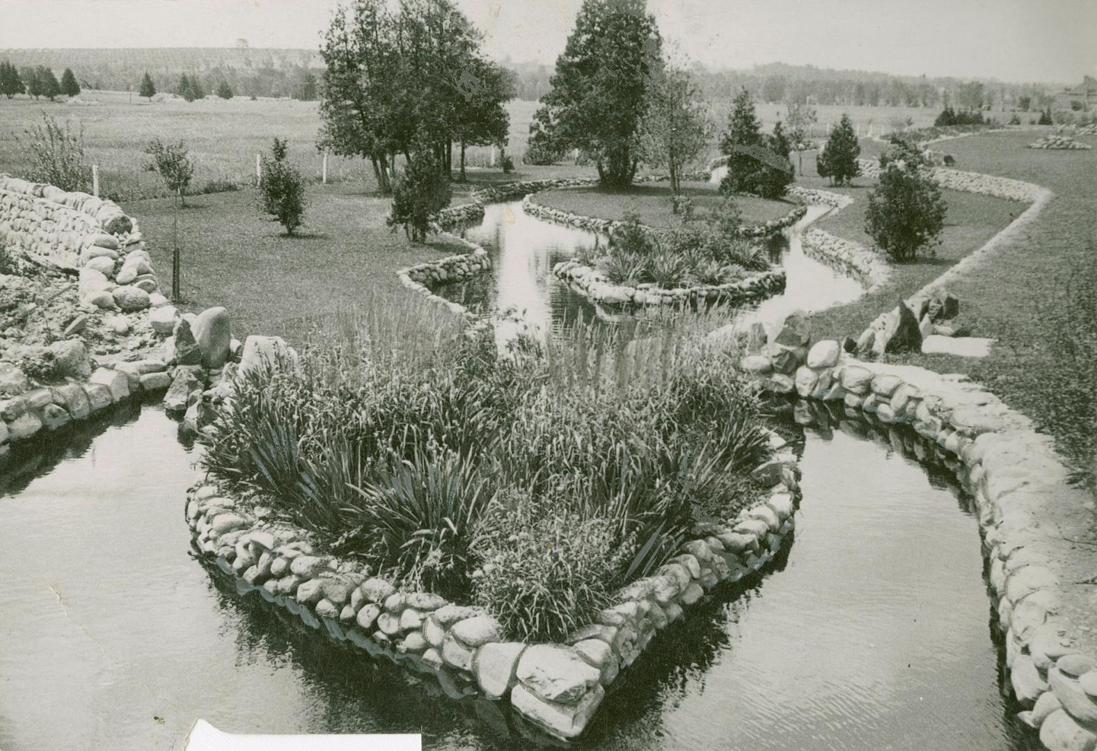 Garden made by Ontario Reformatory inmates