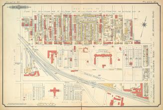 [Plate 21] Atlas of the city of Toronto and vicinity from special survey founded on registered plans and showing all building and lot numbers.