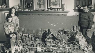 Alberto Di Giovanni, who makes frequent cultural trips to Italy, says he rarely returns without a new figure or ornament for his 400-piece presepio.