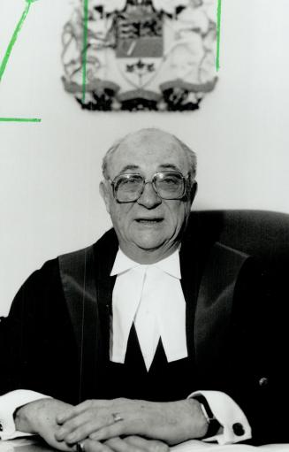 Judge Alex Davidson, a foundation of Scarborough's legal system, retires after 17 years on the bench.