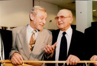 Leon Eidelberg, 81 and Jerzy Wencki