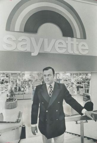 Presiding over rescue operations at Sayvette is 35-year-old Paul Harrington, already a veteran of several retail operations, including Eaton's ly concedes he'll have to take some dram