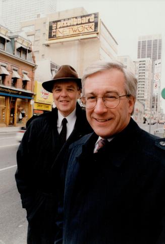 Brian macDonald (right) and Stuart Brandy