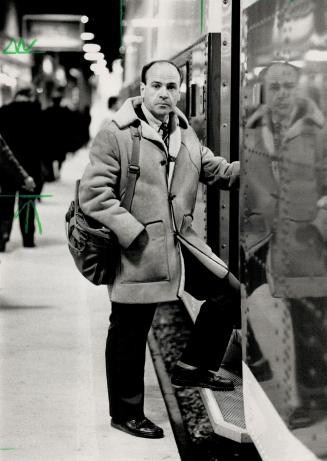 Colin Muncie: Says train's comfort beats frustration of riding subway.