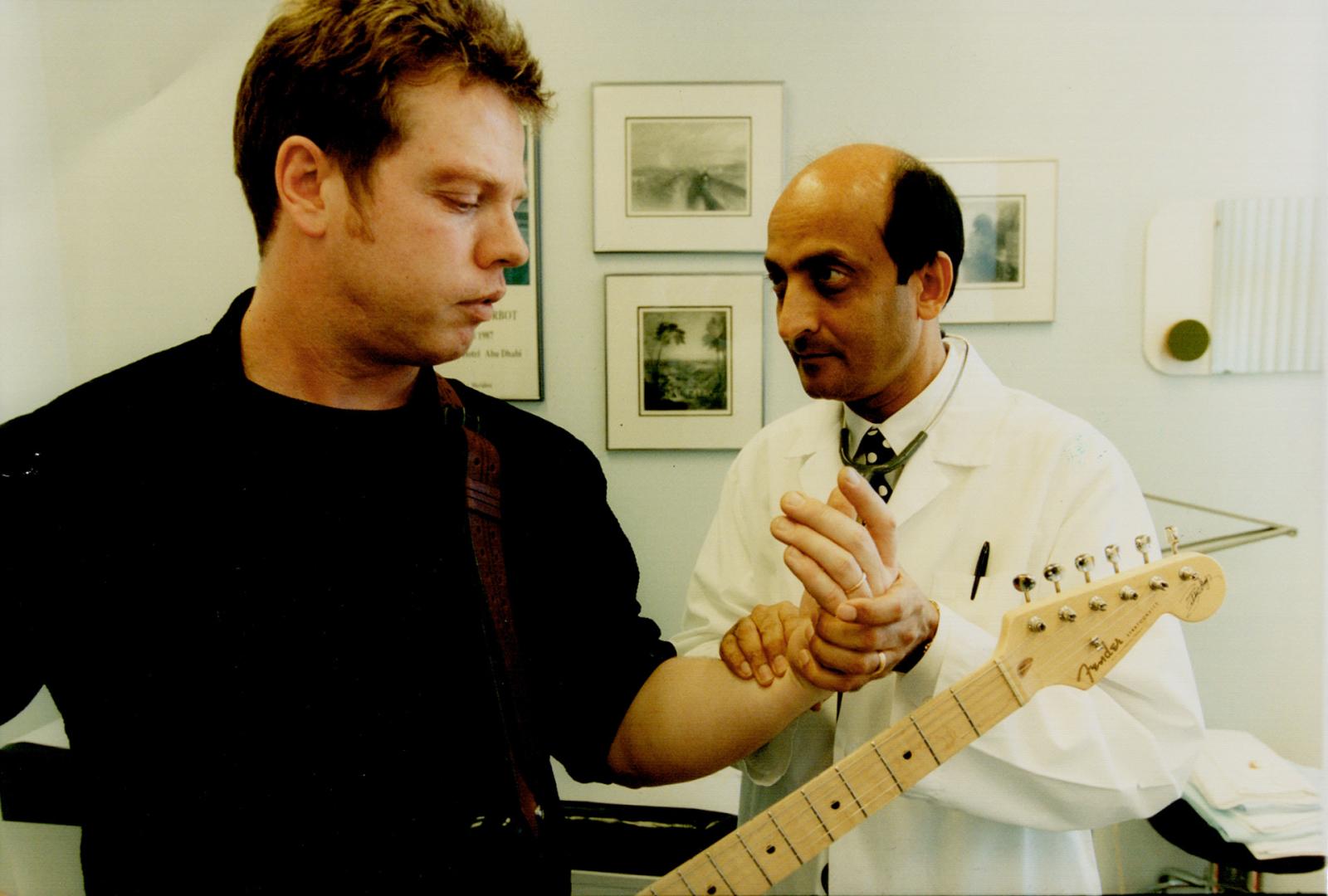 Dr. Mohamed Rajani and Patrick Kerr