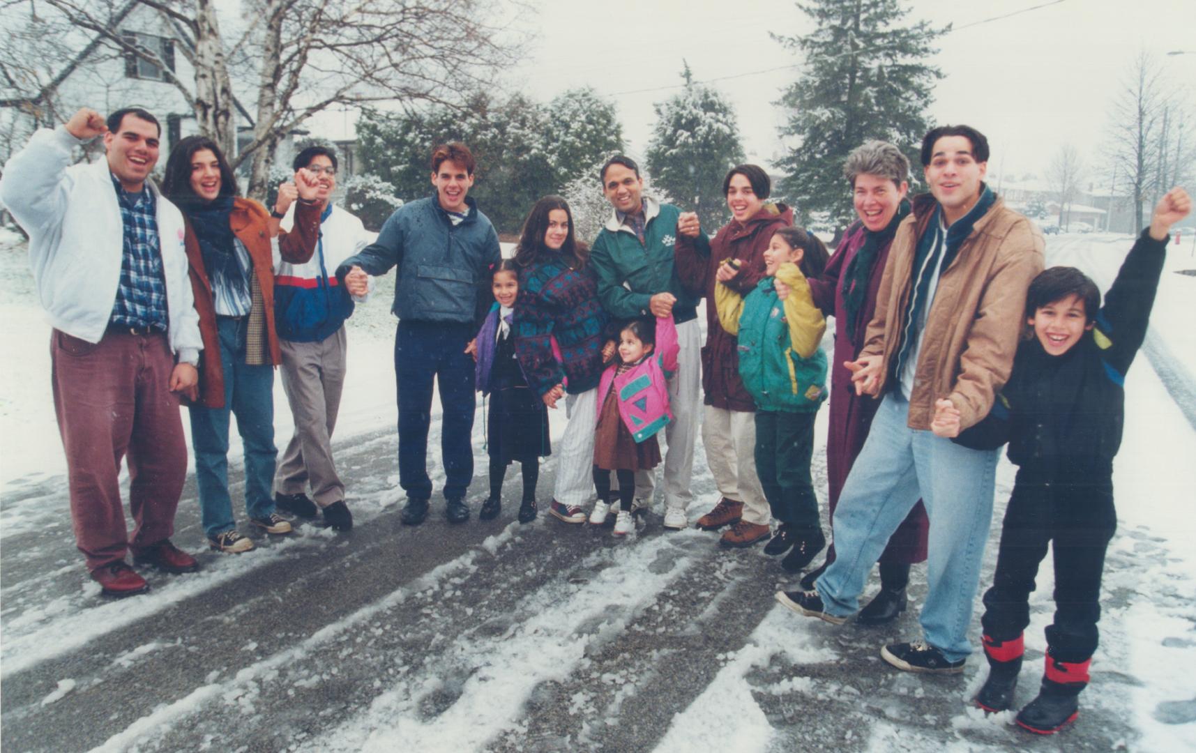 With 11 children, the Rebello family is a far cry from the Canadian average of 1