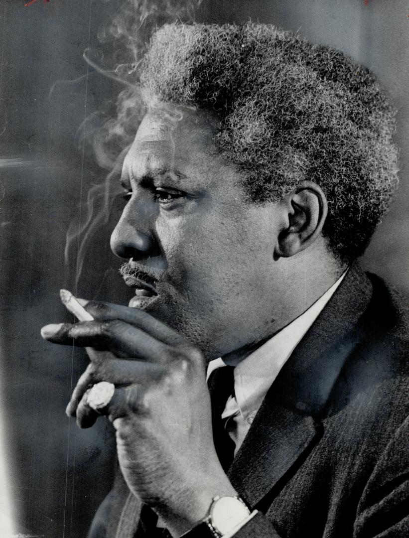 Bayard Rustin, often described as 'the leading intellectual of the civil rights movement,' is a New York writer and one of the organizers of the 1963 civil rights march on Washington