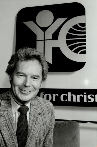 New Challenge: Robert Simpson, who takes over as president of Canadian Youth for Christ Jan