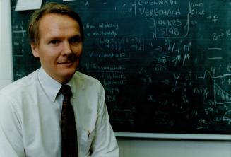 Pekka Sinervo: U of T physicist says top quark is one of the last missing links.