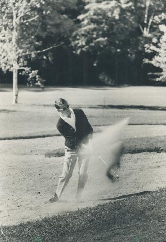 Short game: While George Knudson had a great golf swing, he was never satisfied with his short game, including bunker shots.