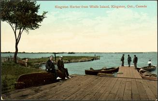 Kingston Harbor from Wolfe Island, Kingston, Ontario, Canada