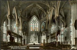 Interior, St. Mary's Cathedral, Kingston, Ontario, Canada