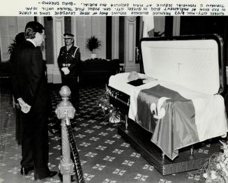 Levesque, Rene (Death and Funeral)