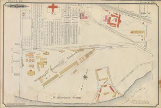 Atlas of the city of Toronto and vicinity from special survey founded on registered plans and showing all building and lot numbers.