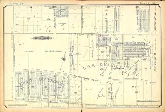 [Plate 35] Atlas of the city of Toronto and vicinity from special survey founded on registered plans and showing all building and lot numbers.