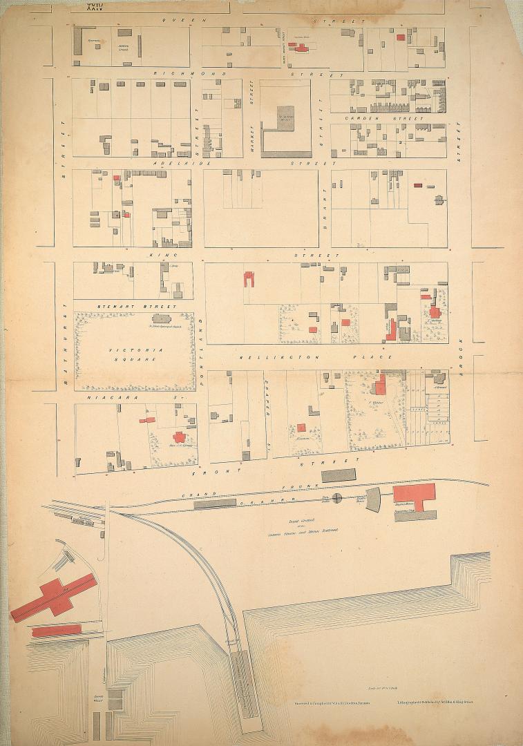 Atlas of the city of Toronto and vicinity.