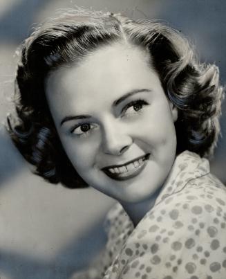 Once a starlet, M-G-M's blonde June Lockhart is well on the way to permanent stardom