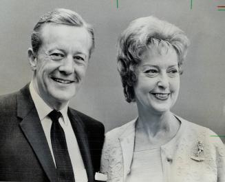In Hollywood we pronounce Etobicoke 'Artichoke'. Gene Raymond, here with wife Jeannette MacDonald for CBC's Flashback
