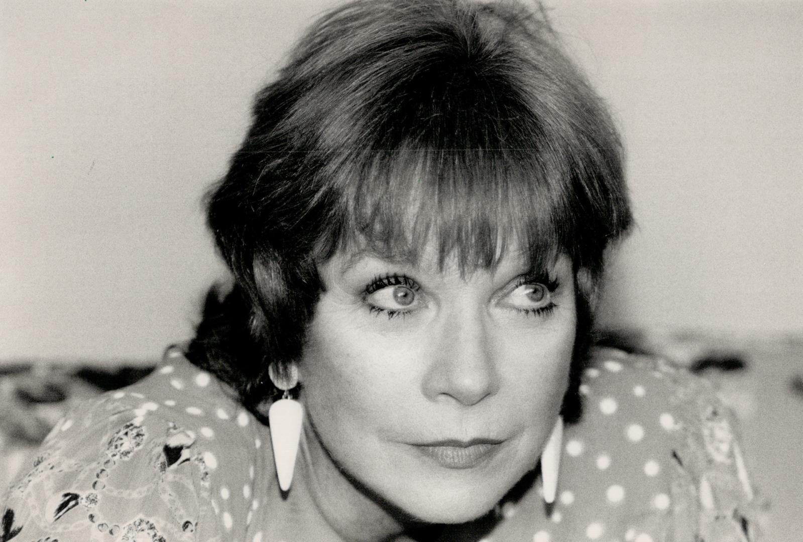 Shirley Maclaine turns 56 this month, with a one-woman show ans a new book coming out - another one about the meaning of life