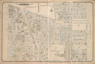 [Plate 41] Atlas of the city of Toronto and vicinity from special survey founded on registered plans and showing all building and lot numbers.