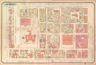 Atlas of the city of Toronto and vicinity from special survey founded on registered plans and showing all building and lot numbers.