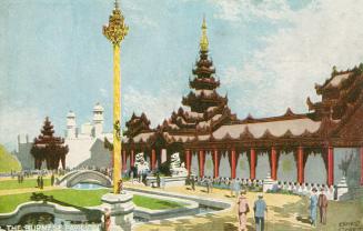 Burmese pavilion, British Empire Exhibition, 1924