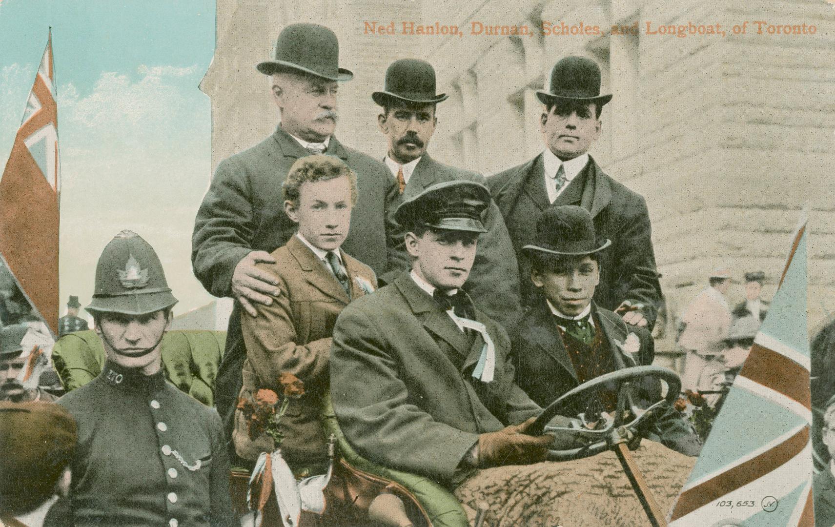 Ned Hanlon, Durnan, Scholes, and Longboat, of Toronto