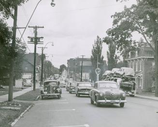 Main street of Morrisburg, Ont. in 1954