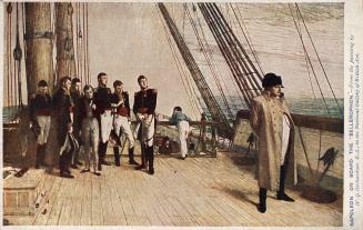 Napoleon on board the Bellerophon