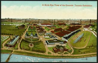 A Birds Eye View of the Grounds, Toronto Exhibition