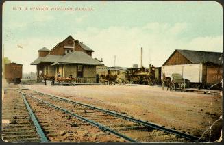 G.T.R. Station Wingham, Canada