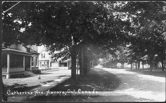 Catherine Avenue Aurora, Ontario Canada