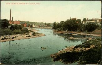 The Grand River at Paris, Ontario