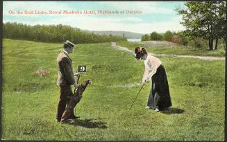 On the Golf Links, Royal Muskoka Hotel, Highlands of Ontario