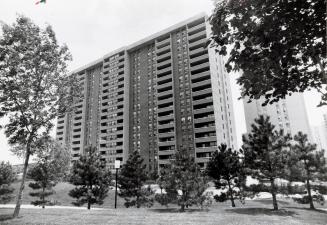 The Kensington Place condominium complex Bramalea (Brampton). Ontario