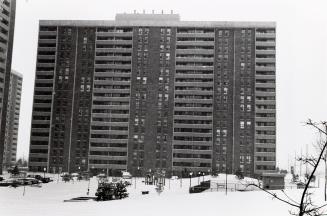The 18-storey Kensington Place condominium in Bramalea (Brampton). Ontario