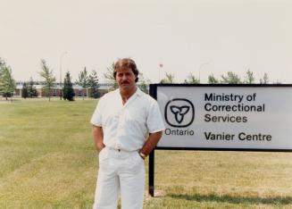 Paul Earle, a former guard at Vanier Centre for Women. Milton, Ontario