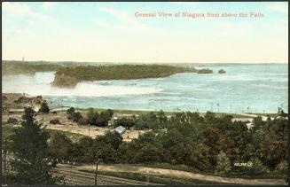 General View of Niagara from above the Falls