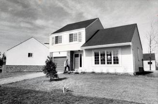 Model home is the Settlement of Ireland Estates. Burlington, Ontario