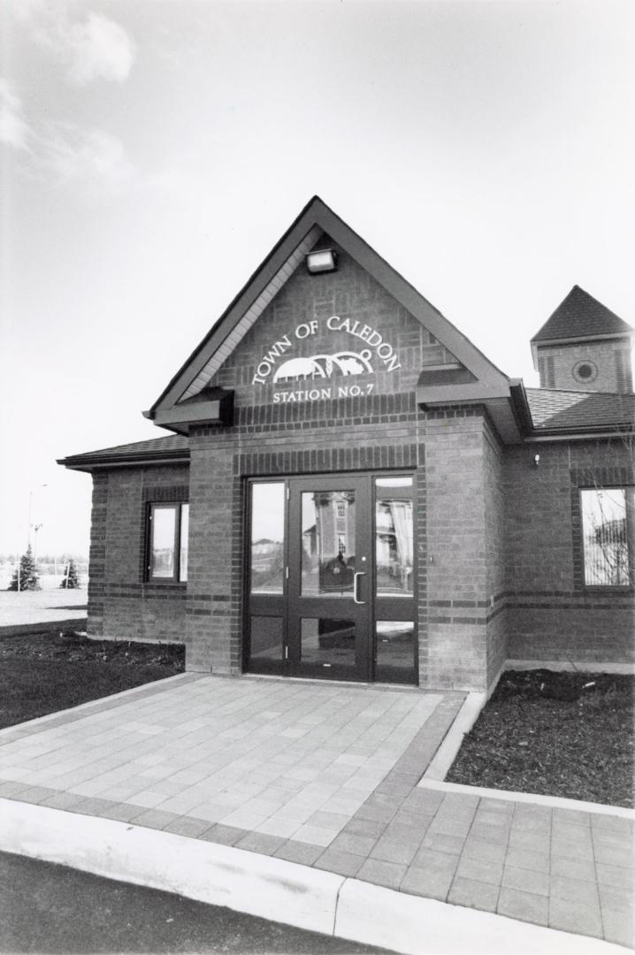 Fire Hall Station No.7. Caledon, Ontario