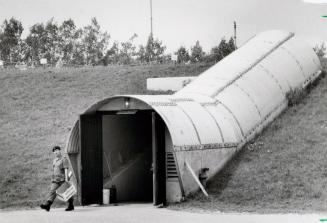 Bunker at Canadian Forces Base Borden, Ontario