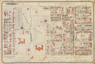 Atlas of the city of Toronto and vicinity from special survey founded on registered plans and showing all building and lot numbers.