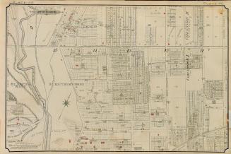 Atlas of the city of Toronto and vicinity from special survey founded on registered plans and showing all building and lot numbers.