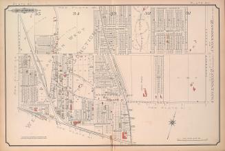 [Plate 40] Atlas of the city of Toronto and vicinity from special survey founded on registered plans and showing all building and lot numbers.