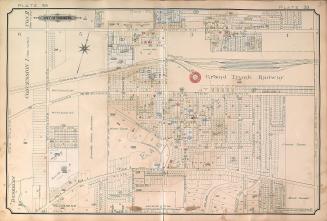 [Plate 39] Atlas of the city of Toronto and vicinity from special survey founded on registered plans and showing all building and lot numbers.