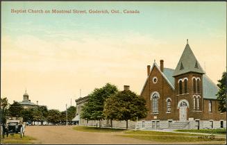 Baptist Church on Montreal Street, Goderich, Ontario, Canada