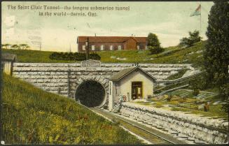 The Saint Clair Tunnel - the longest submarine tunnel in the world - Sarnia, Ontario