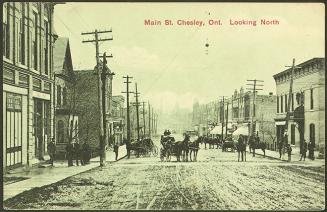 Main Street, Chesley, Ontario Looking North