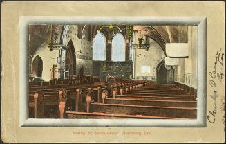 Interior, St. James Church, Morrisburg, Ontario