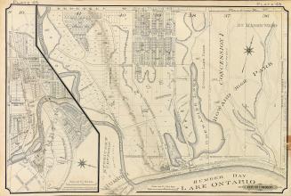 Atlas of the city of Toronto and vicinity from special survey founded on registered plans and showing all building and lot numbers.